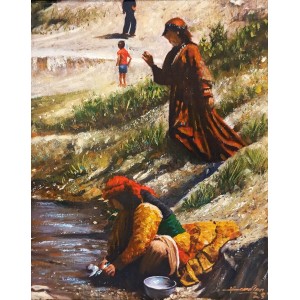 Kamran Ahmed, 10 x 12 Inch, Oil On Canvas, Landscape Painting, AC-KMA-026